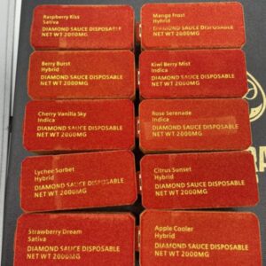 ACE Ultra Black Badge Collection (2G 10PCS Mixed Flavors)