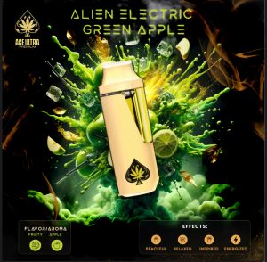 ACE Ultra Premium Alien Electric Green Apple Vape