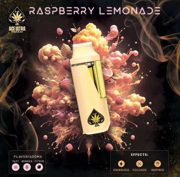 ACE Ultra Premium Disposables Raspberry Lemonade Vape